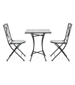 Erice Set 2 Sedie Pieghevoli + Tavolo