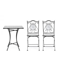 Erice Set 2 Sedie Pieghevoli + Tavolo