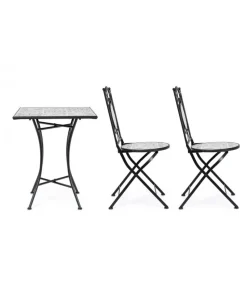 Erice Set 2 Sedie Pieghevoli + Tavolo