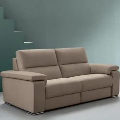 Eros, Divano Con Seduta E Schienale Reclinabile