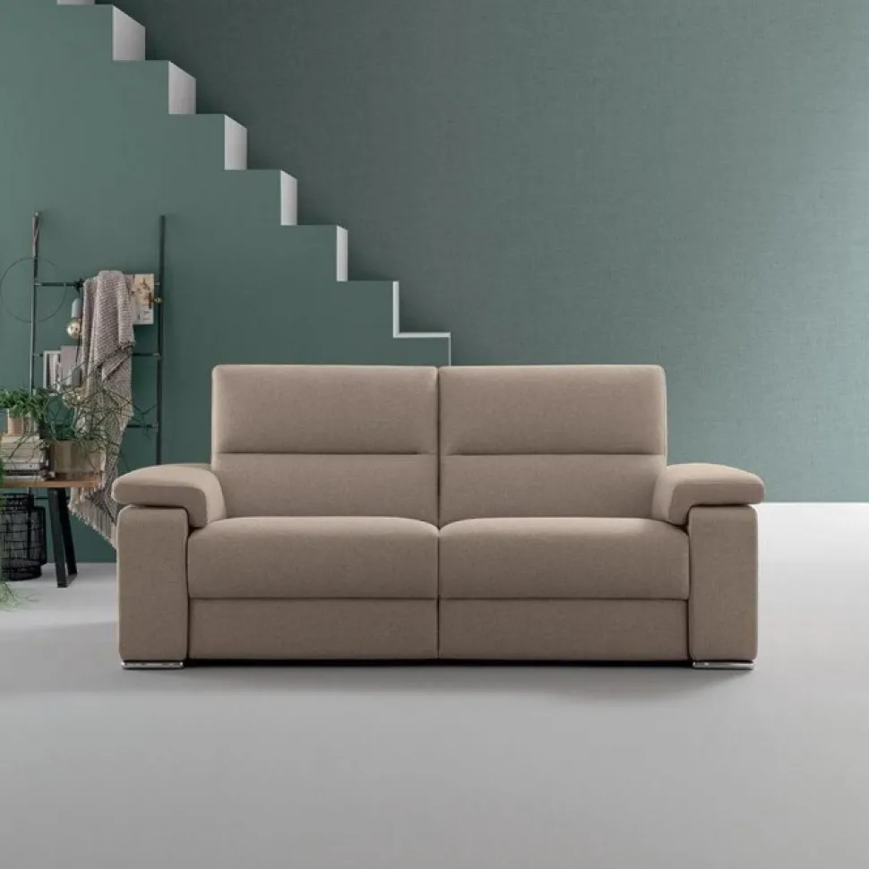 Eros, Divano Con Seduta E Schienale Reclinabile