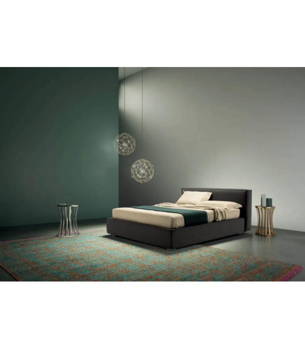 Form, Letto Contenitore Imbottito Disponibile In Molte Personalizzazioni