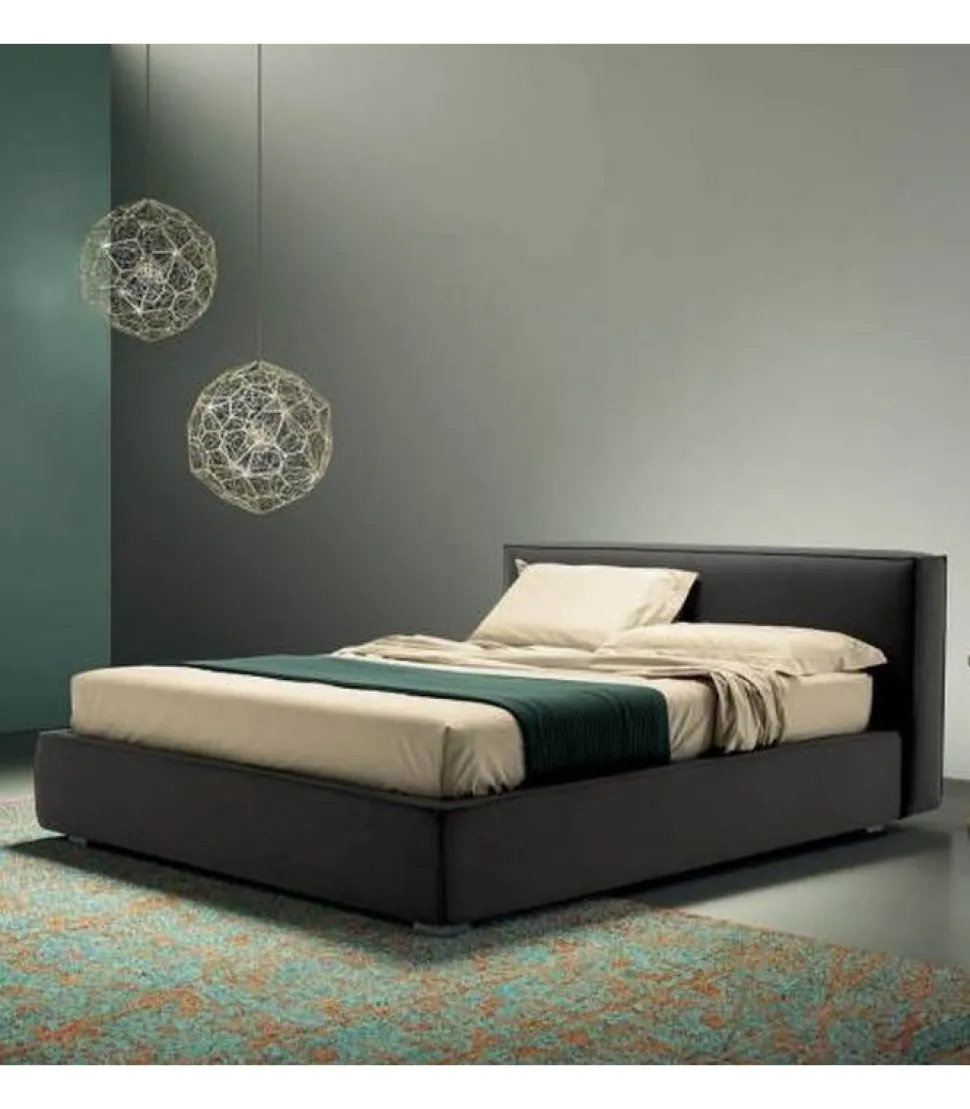 Form, Letto Contenitore Imbottito Disponibile In Molte Personalizzazioni