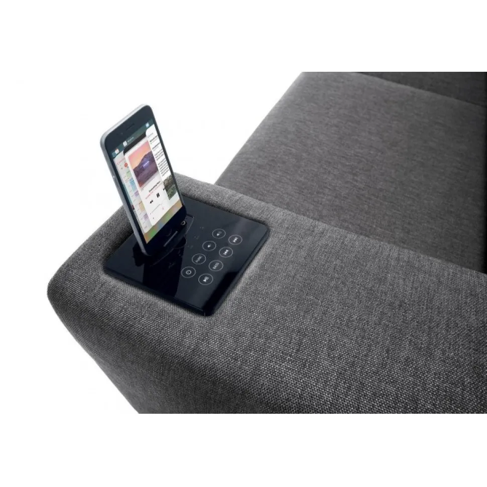 Fred, Divano Moderno Con Poggiatesta Regolabile In 15 Posizioni