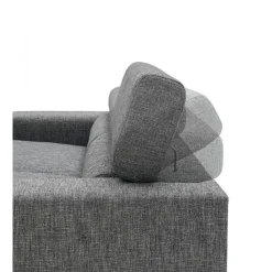 Fred, Divano Moderno Con Poggiatesta Regolabile In 15 Posizioni