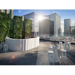 Frozen Corner, Il Bancone Bar Angolare Realizzato Interamente In Italia Da Plust.