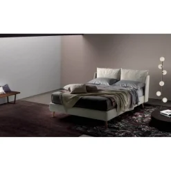Fun, Letto Imbottito Comodocon Testira In Miultistrati Rivestito
