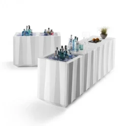 Ghiacciaia Per Bottiglie Realizzata In Polietilene Per Outdoor. Made In Italy.