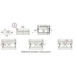 Hans Un Bel Divano E Un Comodo Letto A Castello