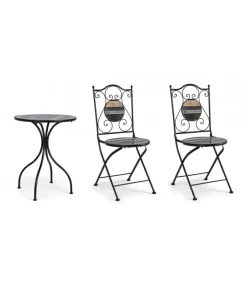 Huston Set 2 Sedie Pieghevoli + Tavolo