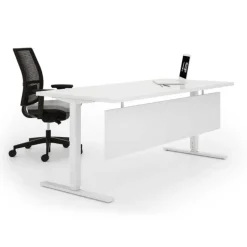 Idea Tube Scrivania Con Struttura In Metallo E Piano In Laminato Di Molti Colori