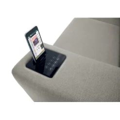 James, Divano Con Penisola E Seduta A Scorrimento