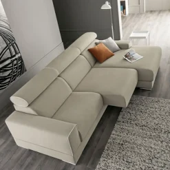 James, Divano Con Penisola E Seduta A Scorrimento