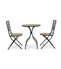 Kansas Set 2 Sedie Pieghevoli + Tavolo