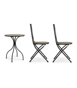 Kansas Set 2 Sedie Pieghevoli + Tavolo