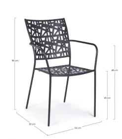 Kelsie Sedia Con Braccioli