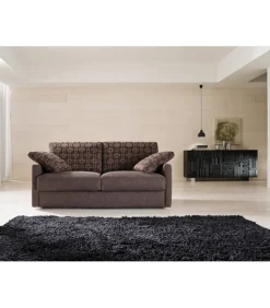 Kimy, Confortevole Divano Trasformabile Dalle Linee Netteed Imbottiture Generose