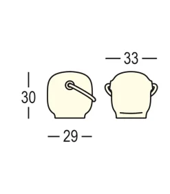 Lampada A Led, Roaming Di Plust, In Polietilene Per L'Outdoor.