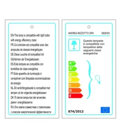 Lampada Applique 1Luce Zurine