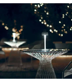 Lampada Da Tavolo Per L'Outdoor, Made In Italy.