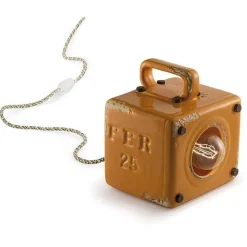 Lampada Da Tavolo Vintage Bibury, Progettata E Realizzata Interamente In Italia Da Ferroluce.