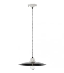 Lampada Sospesa Soho B Di Ferroluce, Realizzata In Italia In Lamiera Smaltata. Configurala Tu.