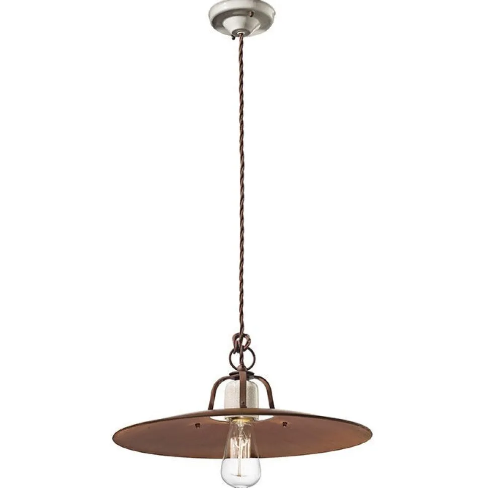Lampada Sospesa Vintage Nicodemus: Design Italiano Per Un'Atmosfera Accogliente E Autentica.