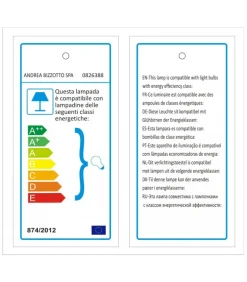 Lampada Tavolo Ishan Nero L