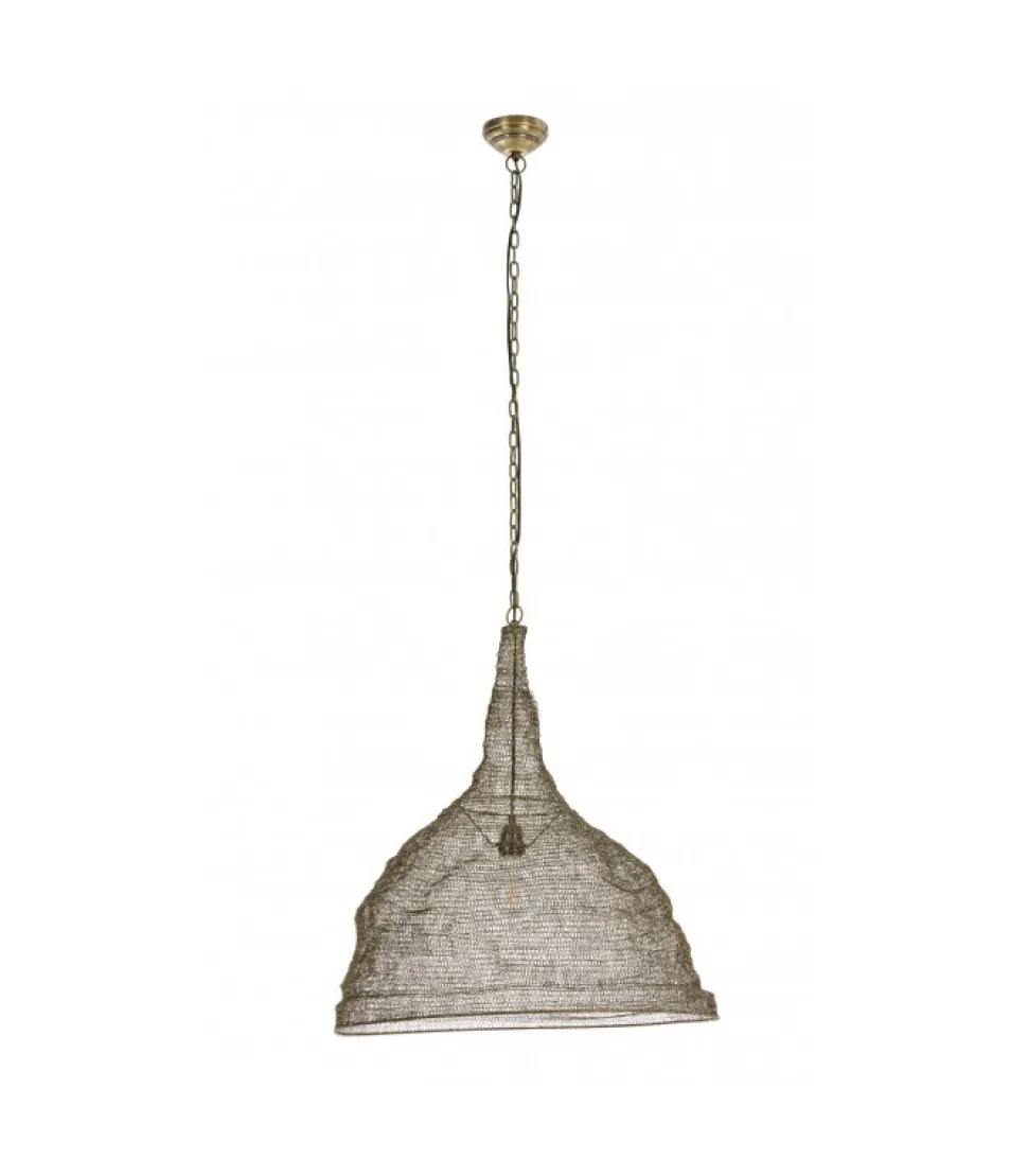 Lampadario Amish Circle Brass