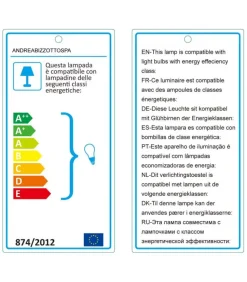 Lampadario Esagono Nero L
