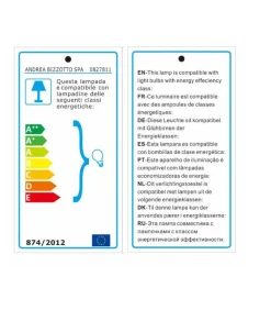Lampadario Grid Nero D60