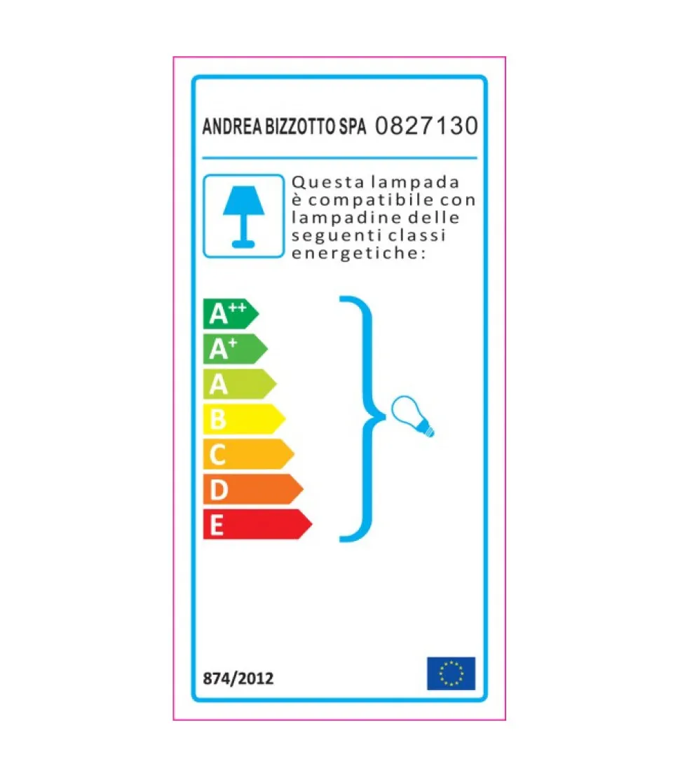 Lampadario Kit Elettrico E27 Bianco
