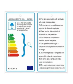 Lampadario 12Luci Beads Bianco