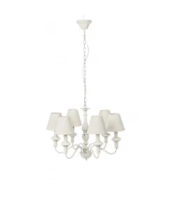 Lampadario 6Luci Stylish Tortora