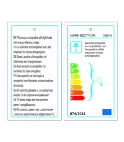 Lampadario Maribel Oro