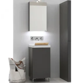 Lavanderia La11 Di Compab, Tutti Gli Elementi Essenziali Per Una Lavanderia Bella E Funzionale. Made In Italy.