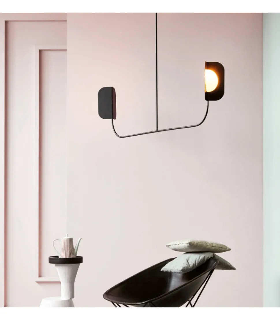 Leaf, Sospensione A 2 Luci Led