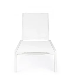 Lettino Cruise C-Ruote Bianco Gk50