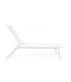 Lettino Cruise C-Ruote Bianco Gk50