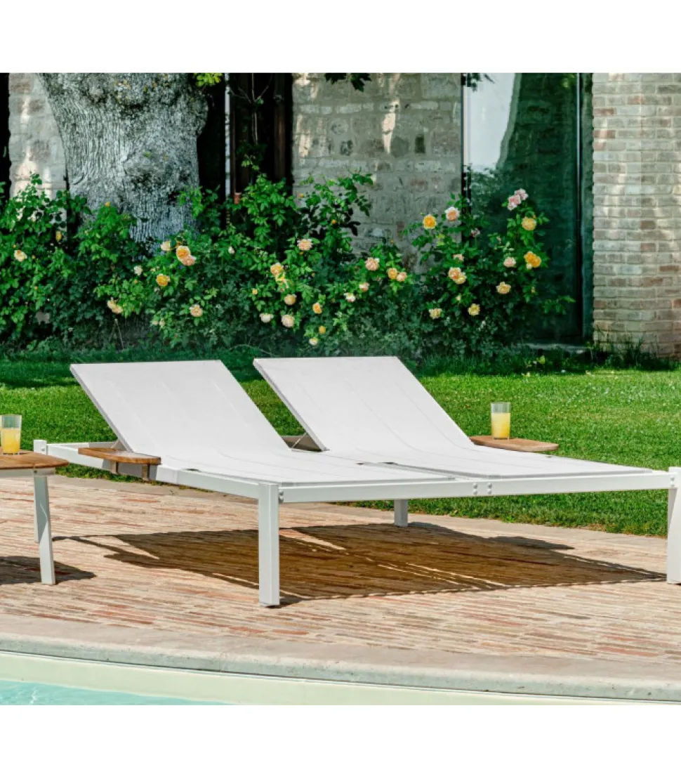 Lettino Prendisole Doppio Shine Ld.