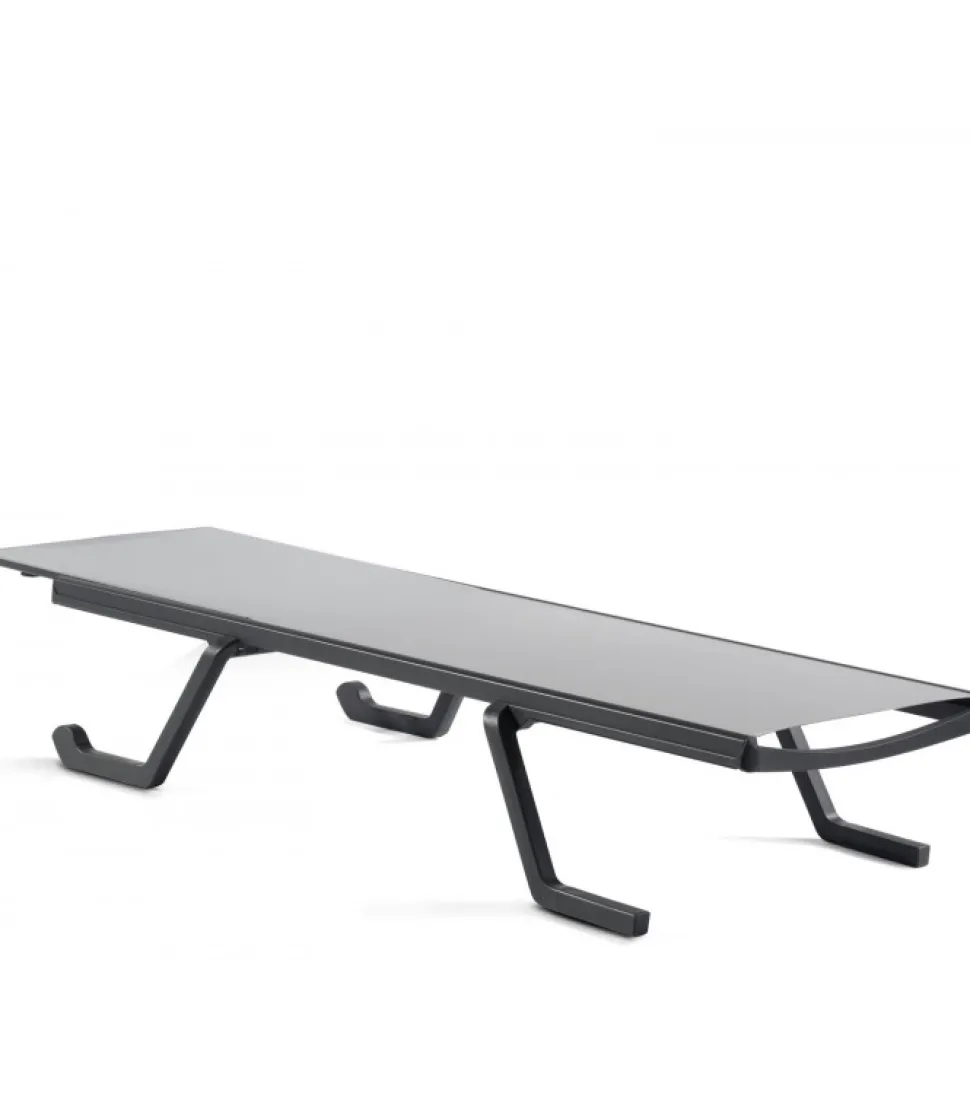 Lettino Prendisole Podio Con Maglia Flessibile.