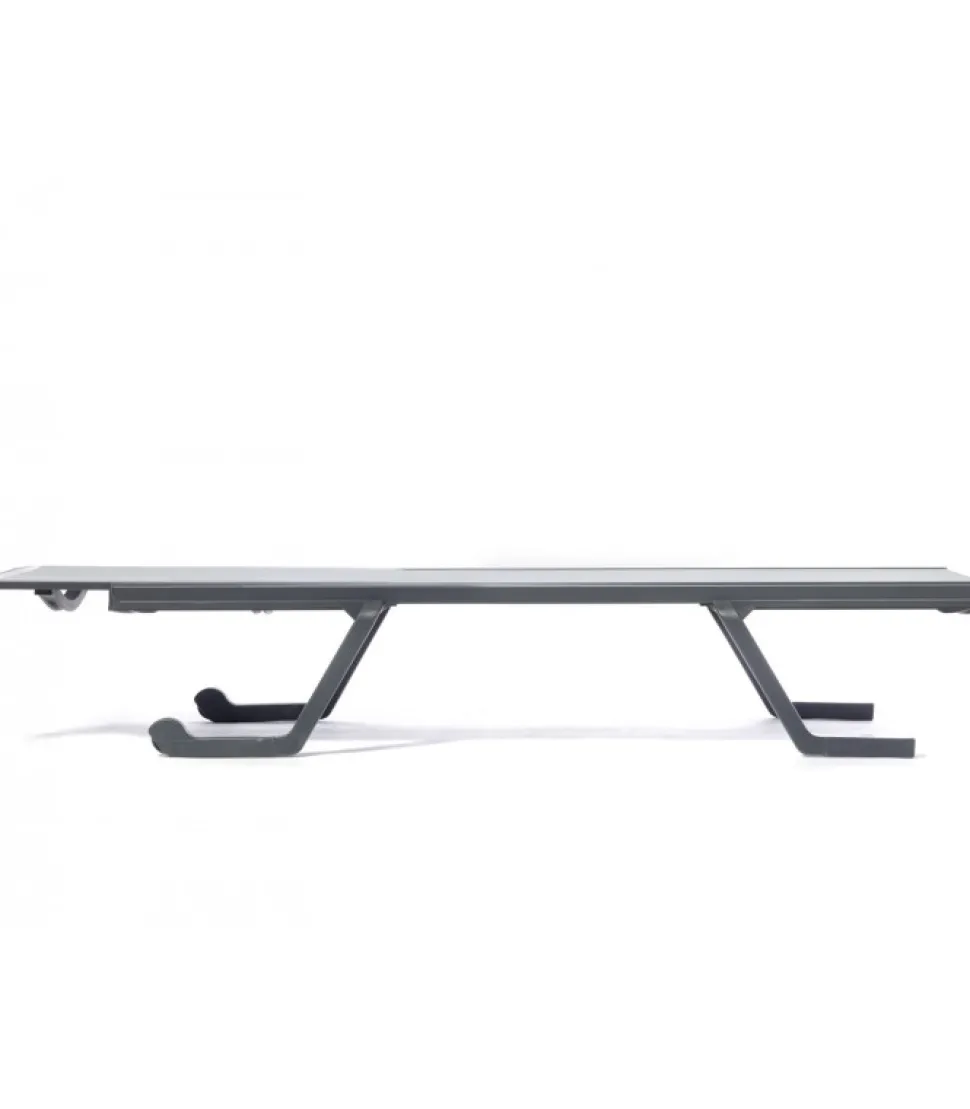 Lettino Prendisole Podio Con Maglia Flessibile.