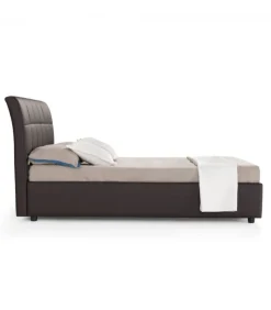 Letto Berlino Imbottito E Rivestito.