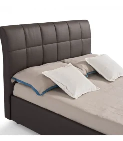 Letto Berlino Imbottito E Rivestito.