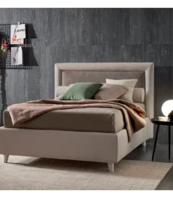Letto Chloe, Con Contenitore O Fisso.