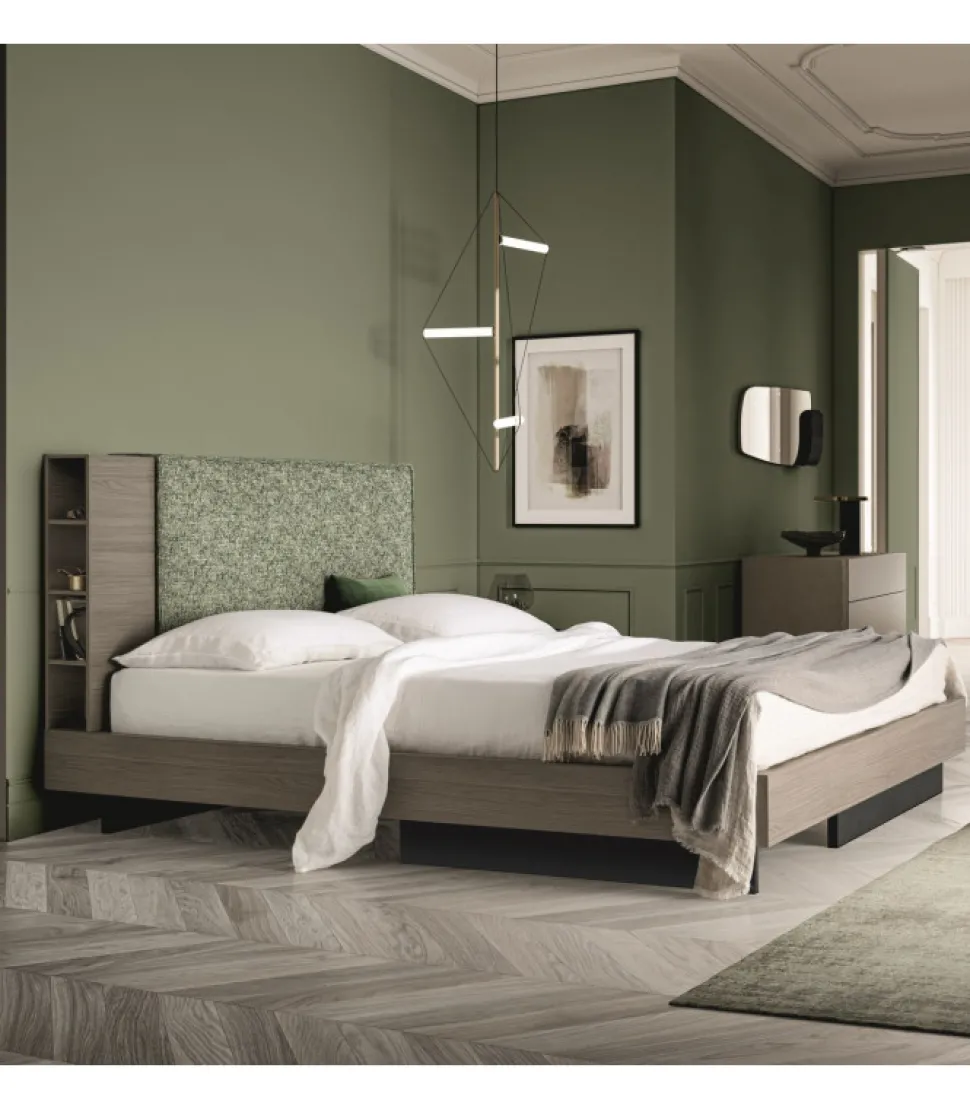 Letto Di Design Con Libreria Integrata