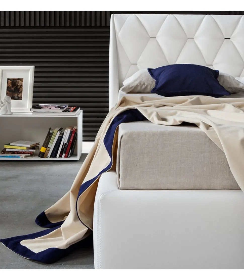 Letto Diamond, Disponibile Anche Con Contenitore.