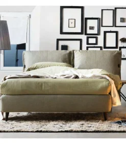 Letto Eden Advance Imbottito E Rivestito.
