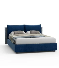 Letto Harald Imbottito E Rivestito Di Novaluna.