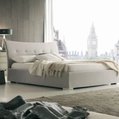 Letto Imbottito Allison Con Contenitore